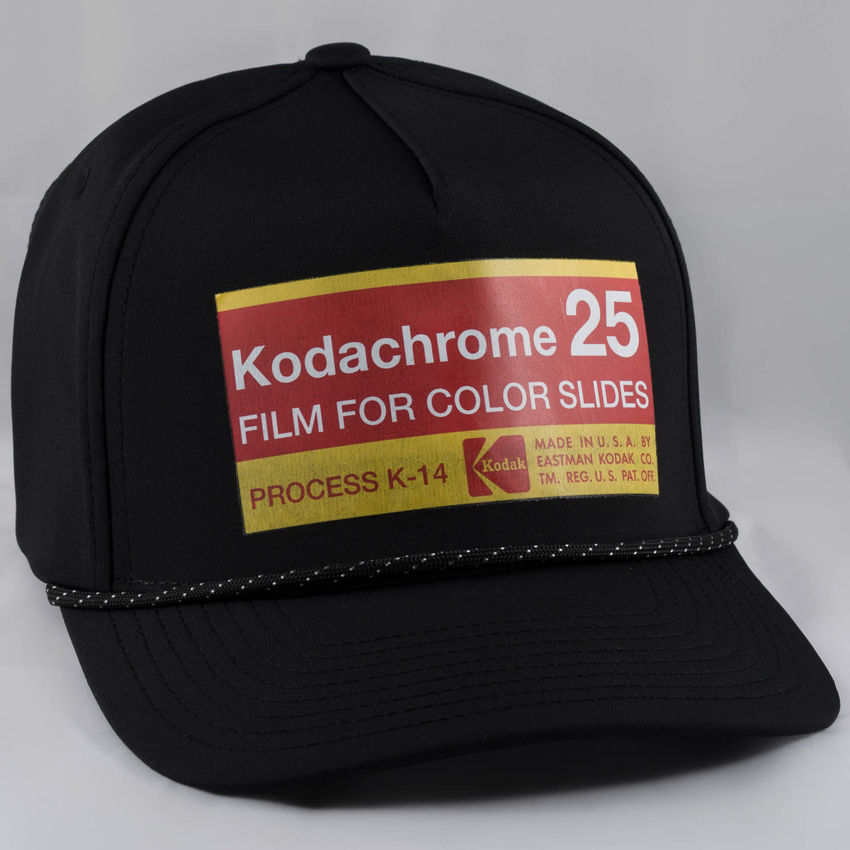 NEIGHBORHOOD 25SS BASEBALL CAP BLACK 美品 Kodakchrome_25_P421_HAT-