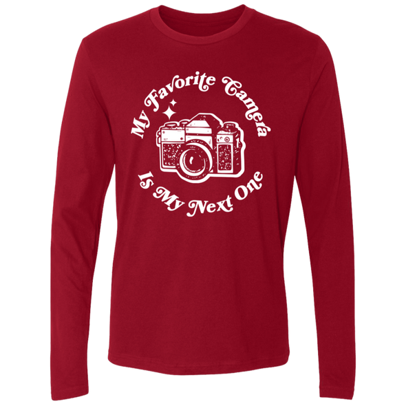 My Favorite Camera is My Next One SLR Premium Long Sleeve T-Shirt