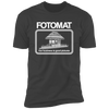 Fotomat Film Development Envelope Tribute Premium Short Sleeve Dark Monochrome T-Shirt Premium Short Sleeve T-Shirt