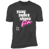 Stay Broke, Shoot Film Retro Video Game Style Premium Short Sleeve T-Shirt