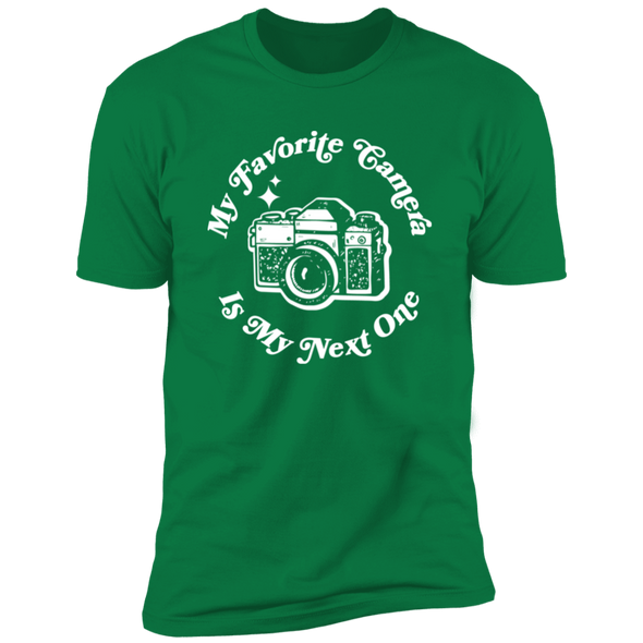 My Favorite Camera is My Next One SLR Premium Short Sleeve T-Shirt