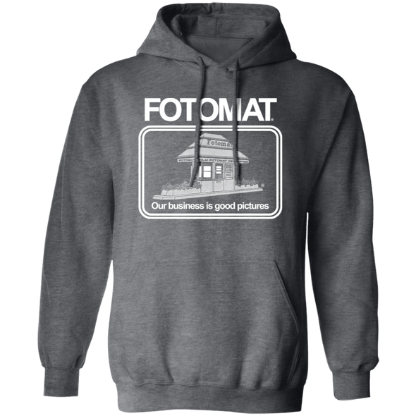 Fotomat Film Development Envelope Tribute Dark Monochrome Pullover Hoodie Pullover Hoodie