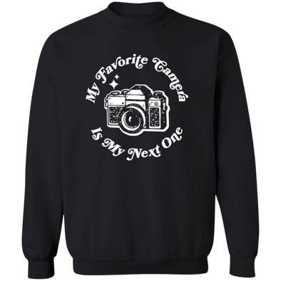 My Favorite Camera is My Next One SLR Crewneck Pullover Sweatshirt