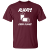 Always Carry a Spare 35mm Film Cotton Short Sleeve T-Shirt