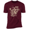 Bolex H-16 16mm Analog Motion Picture Camera Premium Short Sleeve T-Shirt