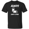 Always Carry a Spare 35mm Film Cotton Short Sleeve T-Shirt