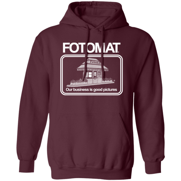 Fotomat Film Development Envelope Tribute Dark Monochrome Pullover Hoodie Pullover Hoodie