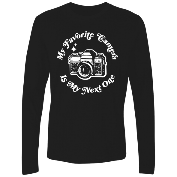 My Favorite Camera is My Next One SLR Premium Long Sleeve T-Shirt