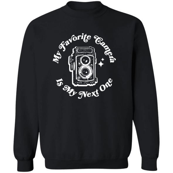 My Favorite Camera is My Next One TLR Crewneck Pullover Sweatshirt