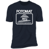 Fotomat Film Development Envelope Tribute Premium Short Sleeve Dark Monochrome T-Shirt Premium Short Sleeve T-Shirt