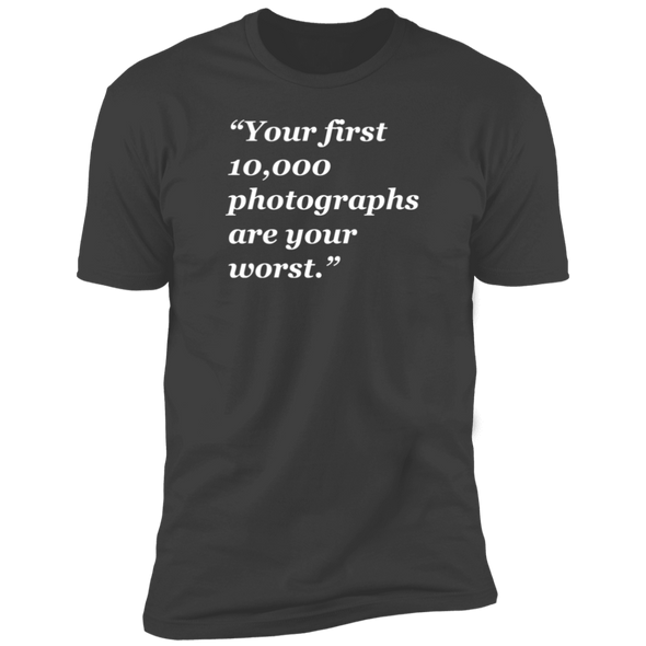 Your First 10,000 Photographs  Premium Short Sleeve T-Shirt