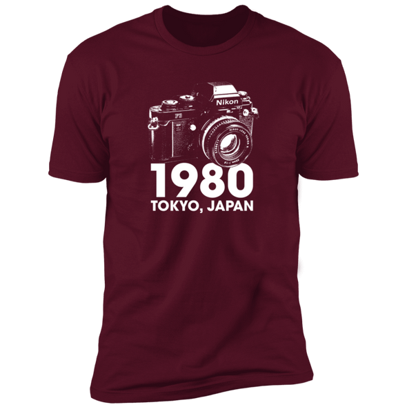 Nikon F3 35mm Film SLR Premium Short Sleeve T-Shirt