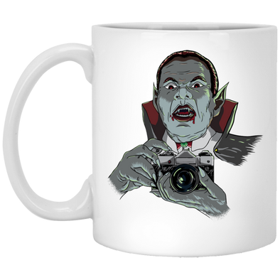 Dracula Wants to Take Your Picture 11oz White Mug