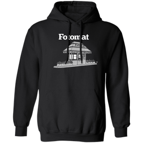 Fotomat Film Development Kiosk Tribute Dark Monochrome Pullover HoodiePullover Hoodie