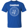 Film Cameras Ramones Tribute Short Sleeve Cotton T-Shirt