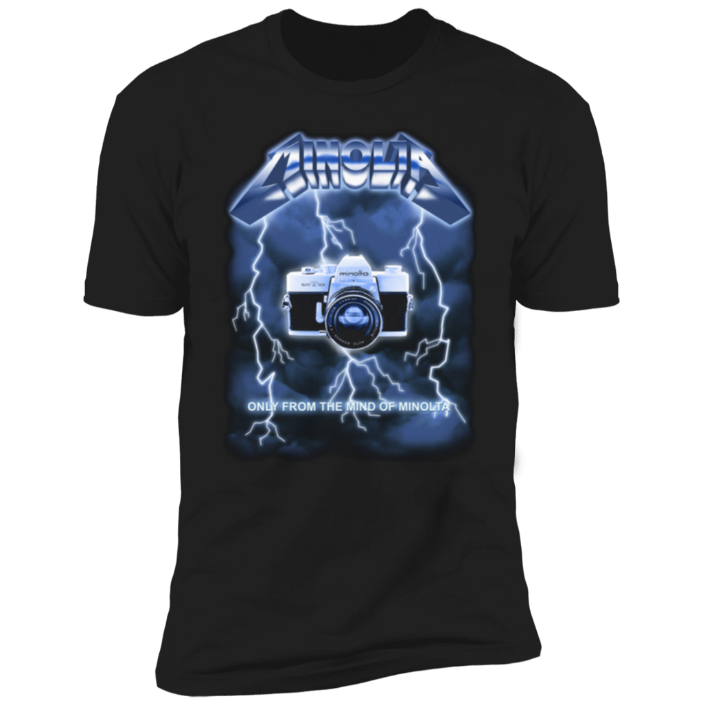 Minolta Metallica Mashup Alternate Universe Premium Short Sleeve T Minolta Metallica Mashup Alternate Universe Premium Short Sleeve T