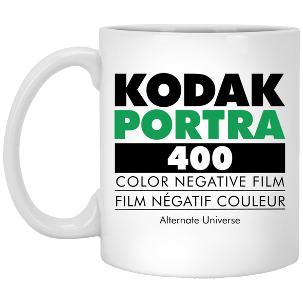 Kodak Portra Ilford Mashup Alternate Universe 11oz White Mug