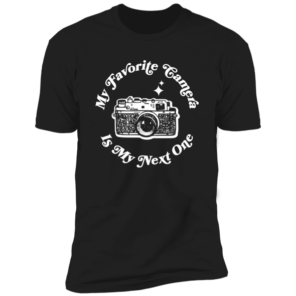 My Favorite Camera is My Next One Rangefinder Premium Short Sleeve T-Shirt