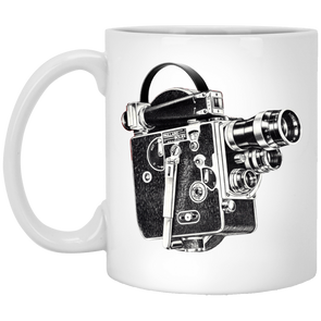 Bolex H-16 16mm Film Motion Camera 11oz White Mug