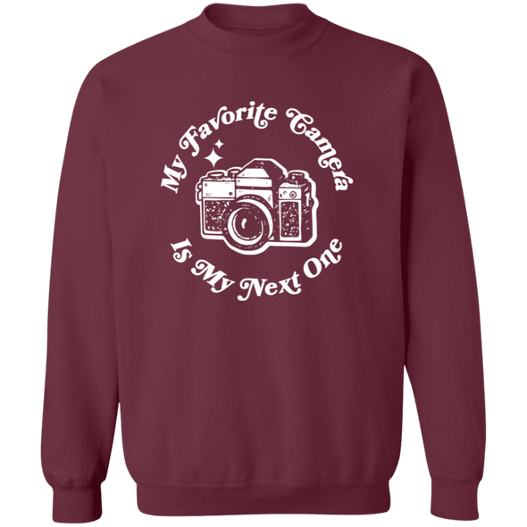 My Favorite Camera is My Next One SLR Crewneck Pullover Sweatshirt