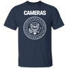 Film Cameras Ramones Tribute Short Sleeve Cotton T-Shirt