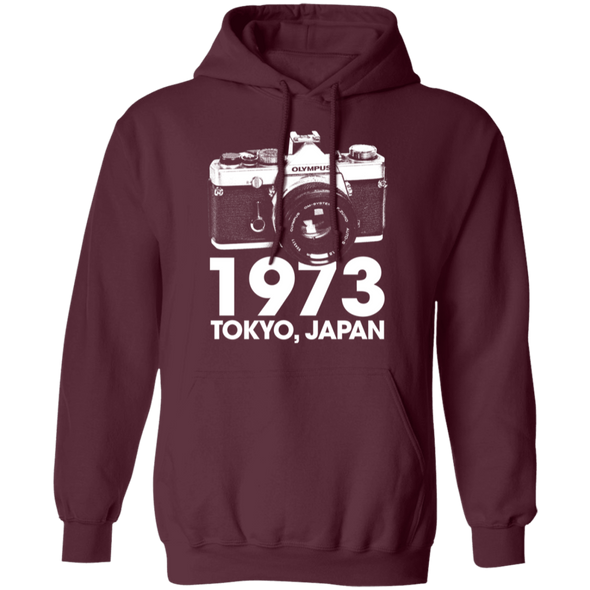 Olympus OM-1 35mm Film Camera Tribute Pullover Hoodie