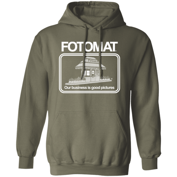 Fotomat Film Development Envelope Tribute Dark Monochrome Pullover Hoodie Pullover Hoodie