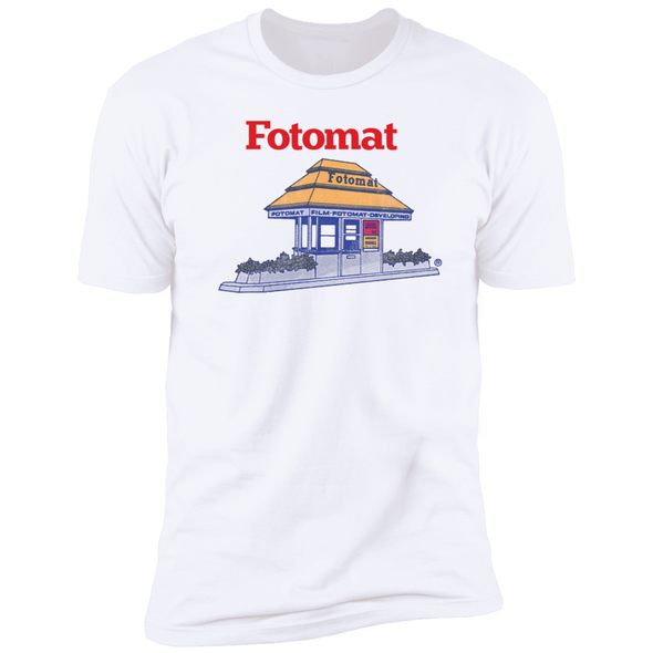 Fotomat Film Development Kiosk Tribute Premium Short Sleeve T-Shirt