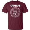 Film Cameras Ramones Tribute Short Sleeve Cotton T-Shirt