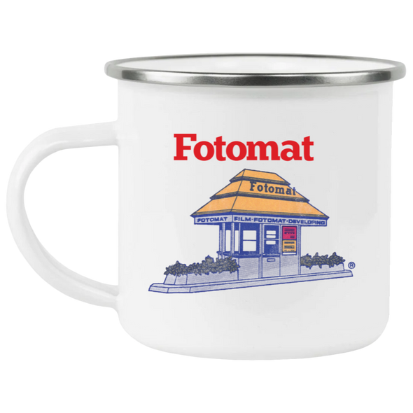 Fotomat Tribute Stainless Steel Enamel Camping Mug