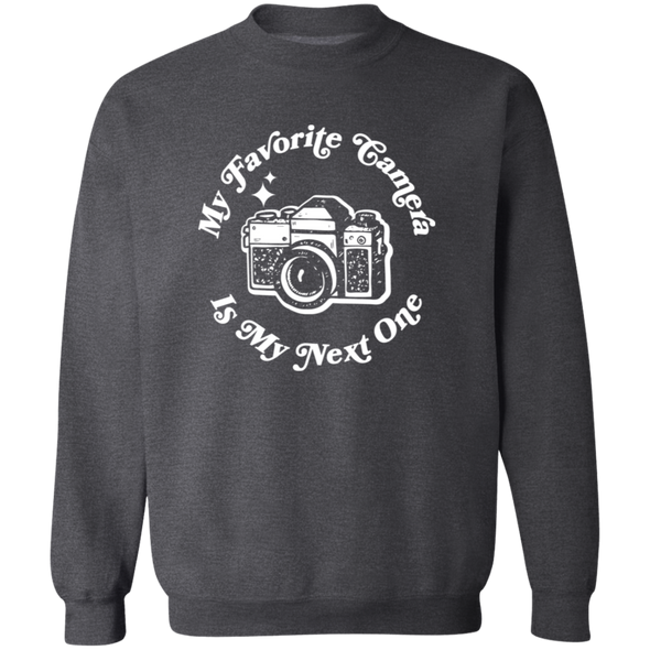 My Favorite Camera is My Next One SLR Crewneck Pullover Sweatshirt