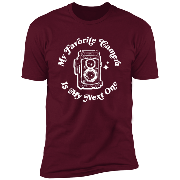 My Favorite Camera is My Next One TLR Premium Short Sleeve T-Shirt