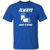 Always Carry a Spare 35mm Film Cotton Short Sleeve T-Shirt