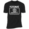 Fotomat Film Development Envelope Tribute Premium Short Sleeve Dark Monochrome T-Shirt Premium Short Sleeve T-Shirt