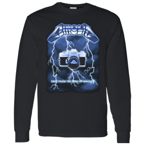 Minolta Metallica Mashup Alternate Universe Long Sleeve T-Shirt 5.3 oz.