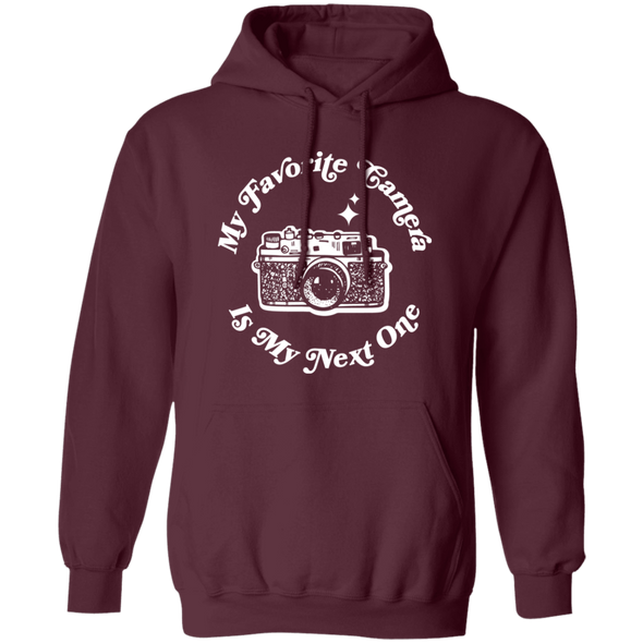 My Favorite Camera is My Next One Rangefinder Pullover Hoodie