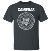 Film Cameras Ramones Tribute Short Sleeve Cotton T-Shirt