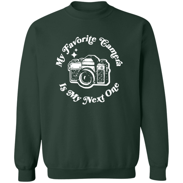 My Favorite Camera is My Next One SLR Crewneck Pullover Sweatshirt