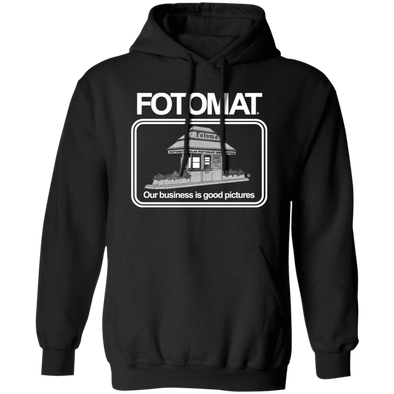 Fotomat Film Development Envelope Tribute Dark Monochrome Pullover Hoodie Pullover Hoodie