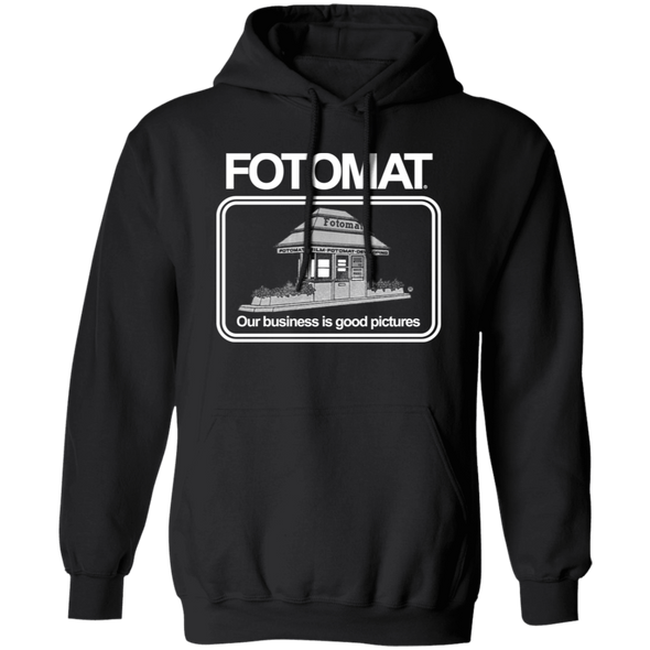 Fotomat Film Development Envelope Tribute Dark Monochrome Pullover Hoodie Pullover Hoodie