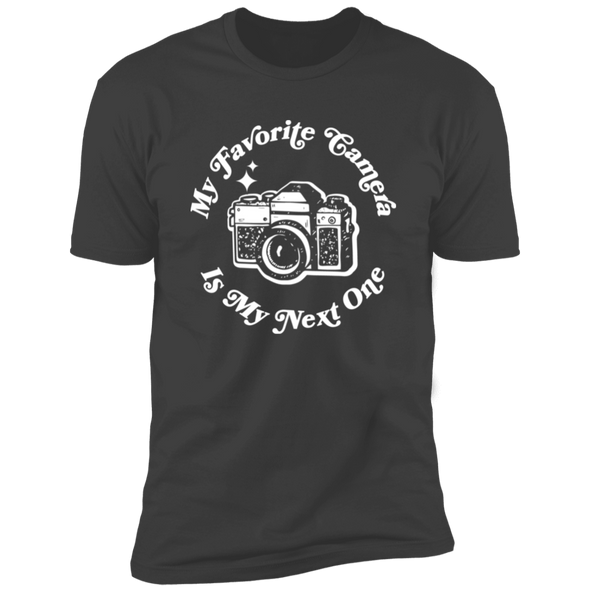 My Favorite Camera is My Next One SLR Premium Short Sleeve T-Shirt