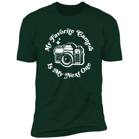 My Favorite Camera is My Next One SLR Premium Short Sleeve T-Shirt