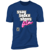 Stay Broke, Shoot Film Retro Video Game Style Premium Short Sleeve T-Shirt