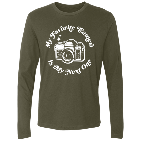 My Favorite Camera is My Next One SLR Premium Long Sleeve T-Shirt