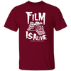 Film Is Alive 35mm SLR Skeleton Hands Cotton T-Shirt