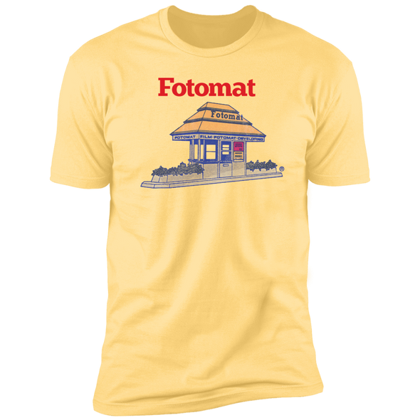 Fotomat Film Development Kiosk Tribute Premium Short Sleeve T-Shirt