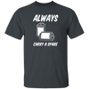 Always Carry a Spare 35mm Film Cotton Short Sleeve T-Shirt