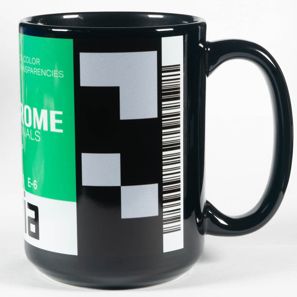 Fujifilm Fujichrome Velvia 35mm Film 15oz Black Mug