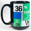Fujifilm Fujichrome Velvia 35mm Film 15oz Black Mug