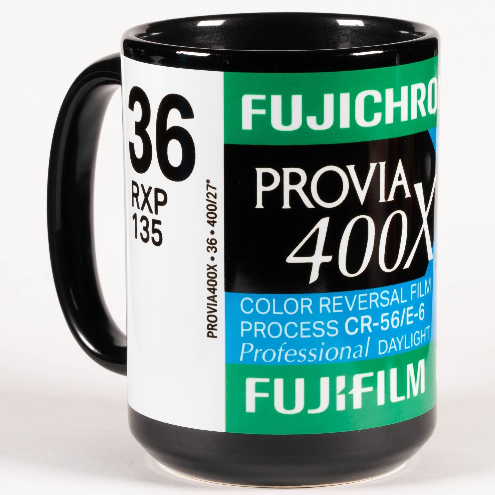 Fujifilm Provia 400 X 35mm Film 15oz Black Mug – Shoot Film Co.